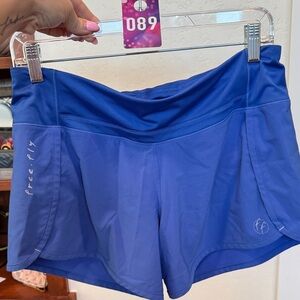 61. Free Fly Apparel Women's Athletic Shorts in Blue